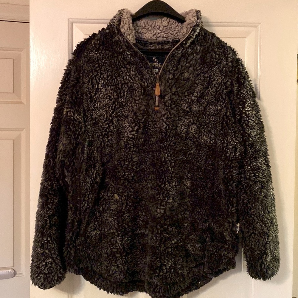Simply southern Sherpa pullover